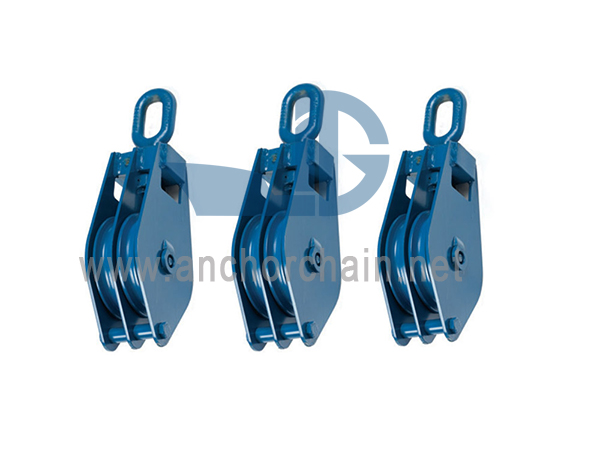 Bloc cruach Sheave Dúbailte 12Ton