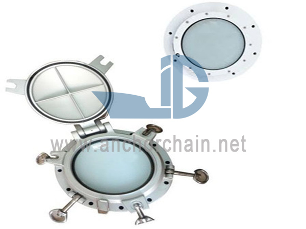 Bolted Cineál Alúmanam Porthole