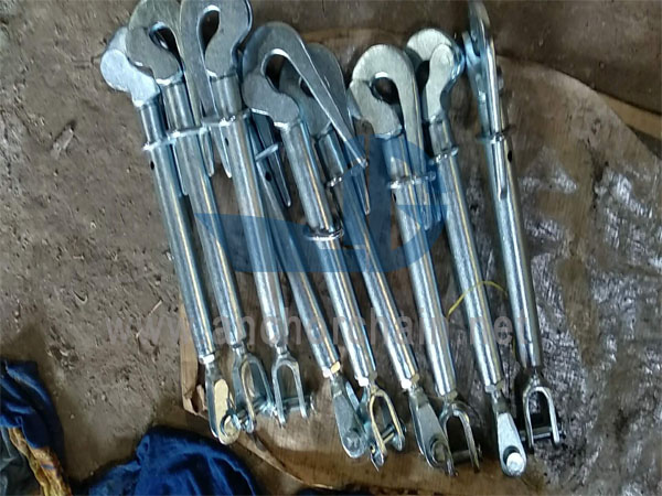 CB3474 Turmbuckle duán duillín le haghaidh rigging loinge
