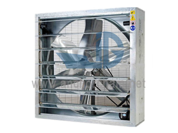 Fan DFBZ Wall Mount Square Sreabhadh Aiseach