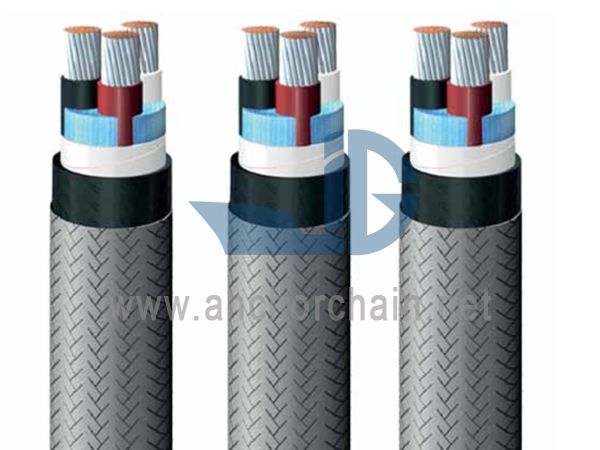 Longchlár FA TPYC Cábla cumhachta agus soilsithe 0.61kV