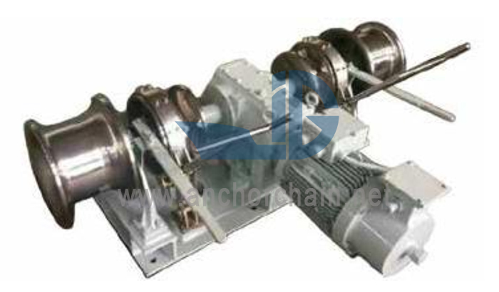 Windlass comhcheangailte leictreach cothrománach