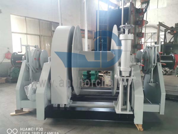 Seafta Dúbailte Hiodrálacha Windlass Aon Droim a hAon
