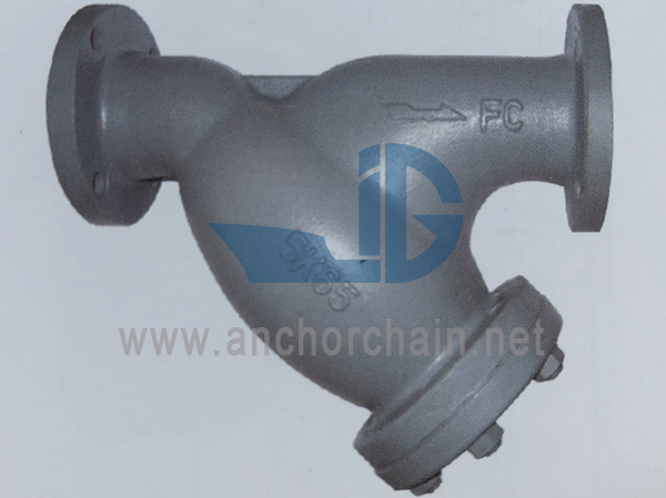 JIS F 7220 Iarann ​​Teilgthe Y Cineál Strainer