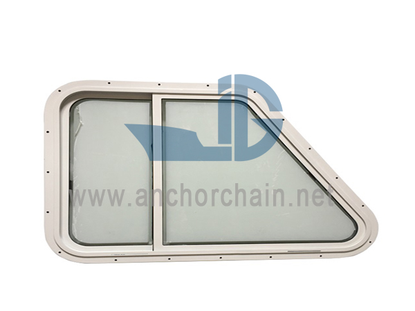 Fuinneog Trapezoid Alúmanam Mara