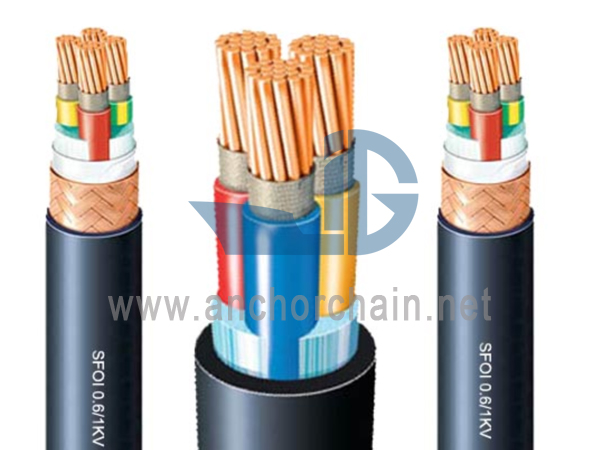 SFOI Cábla cumhachta long-chláir friotaíochta dóiteáin 0.61KV