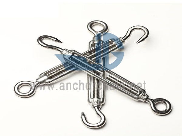 Cineál Fráma Turnbuckle Hook Eye SS304 NÓ SS316